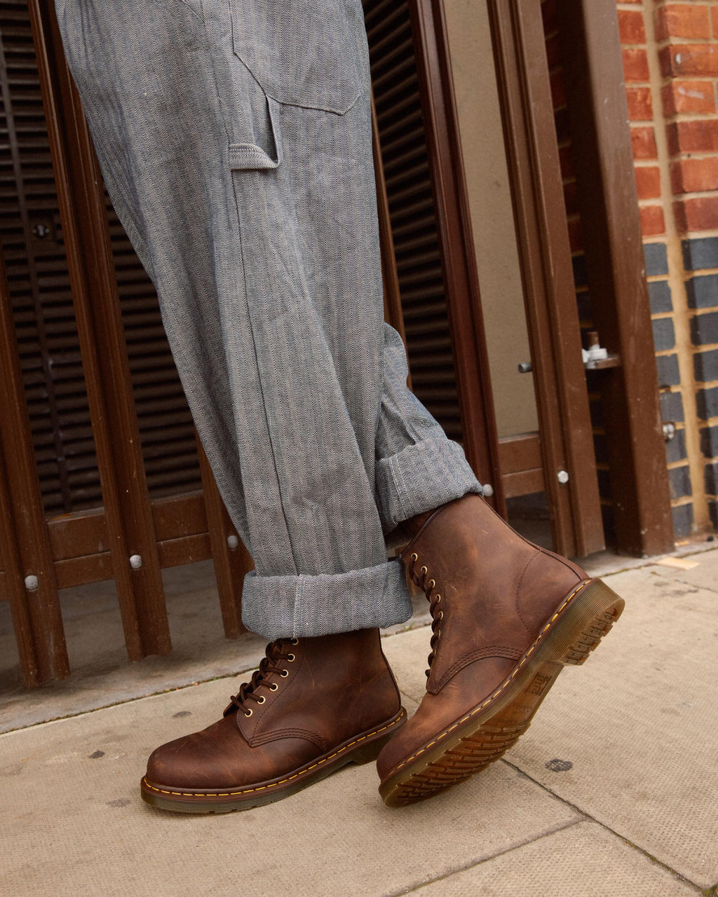 1460 Dark Brown Crazy Horse
