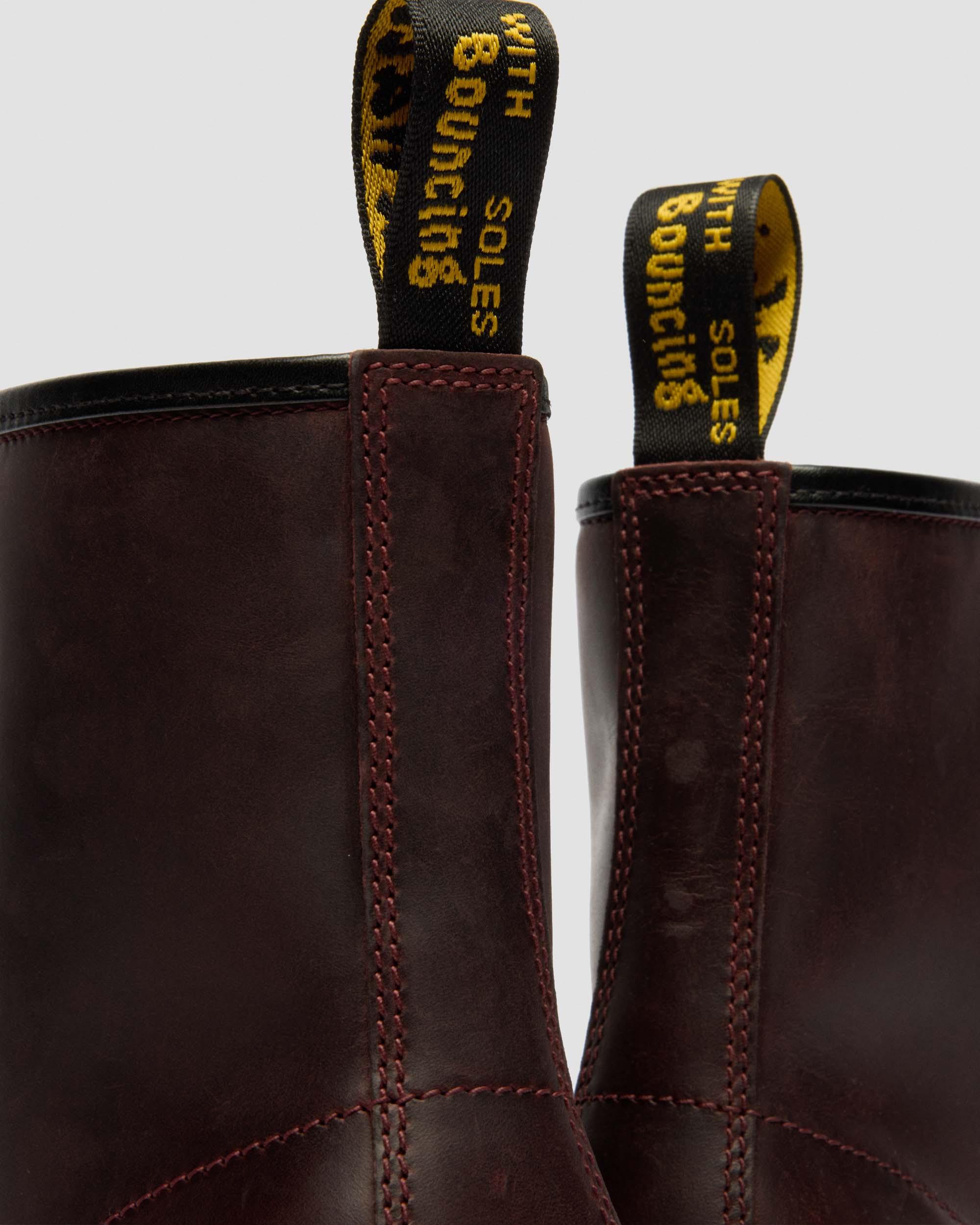 1460 Cherry Red Crazy Horse