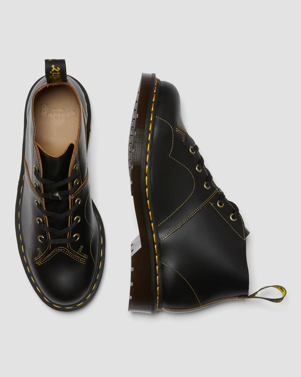 CHURCH YS Black Vintage Smooth
