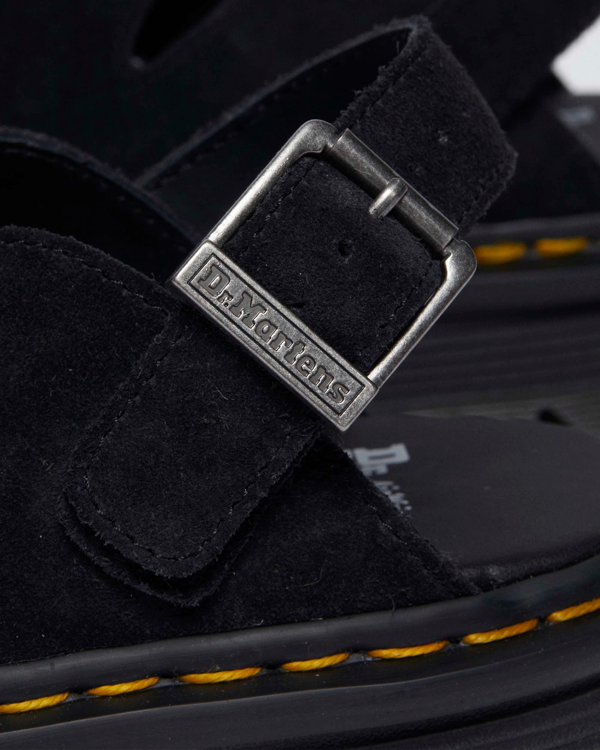 ZEBZAG MULE Black Suede