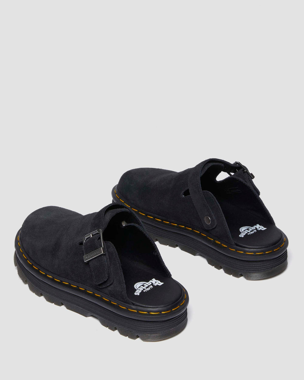 ZEBZAG MULE Black Suede