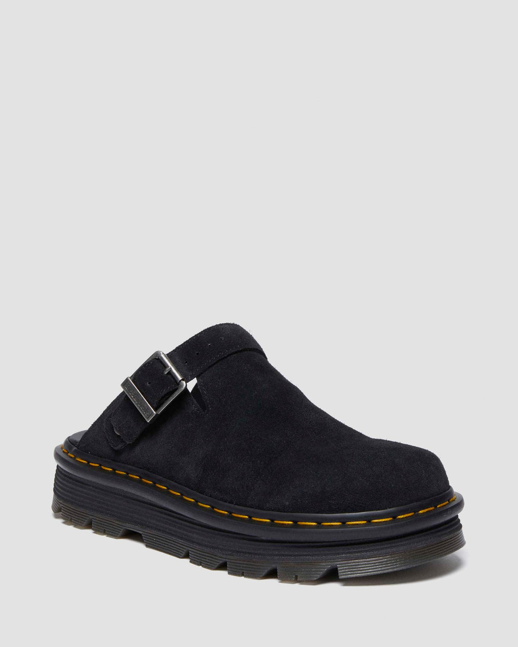 ZEBZAG MULE Black Suede