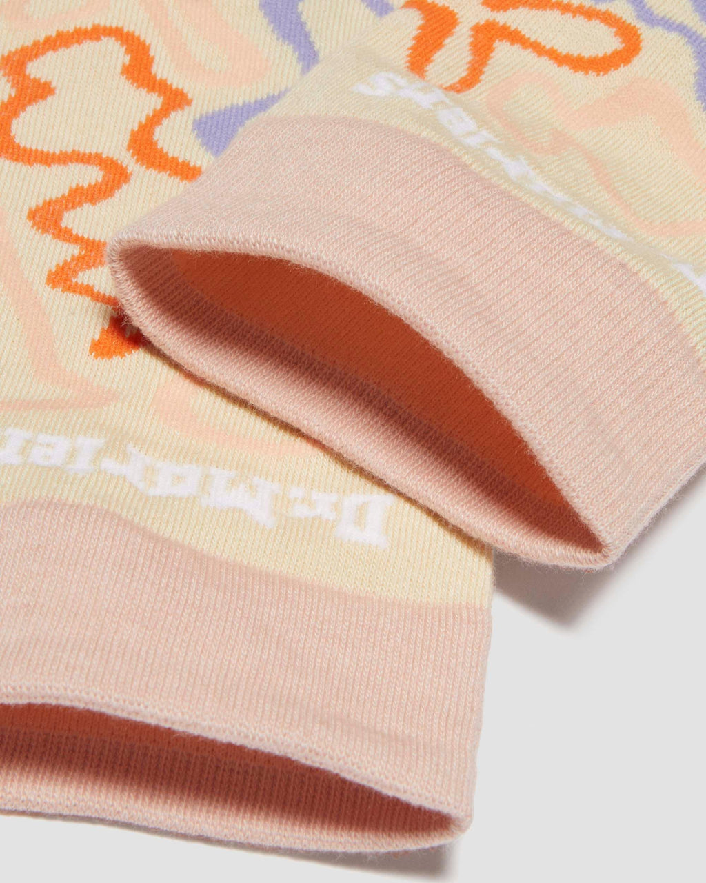 Calcetines Soundwaves de mezcla de algodón en Cloud Cream