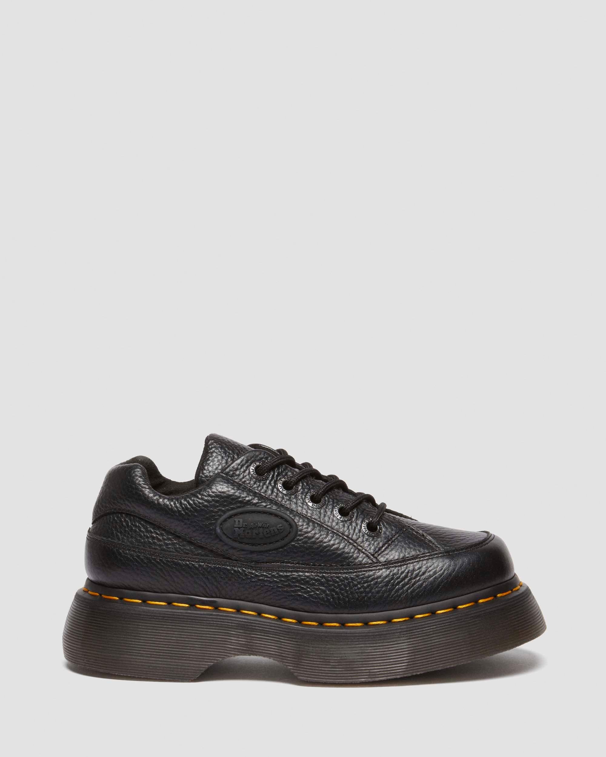 BUZZ 5I Black Milled Nappa