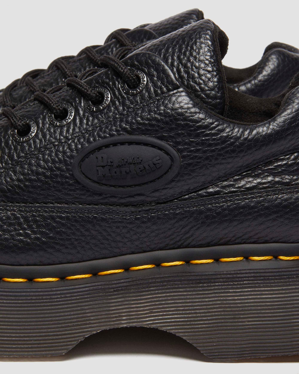 BUZZ 5I Black Milled Nappa