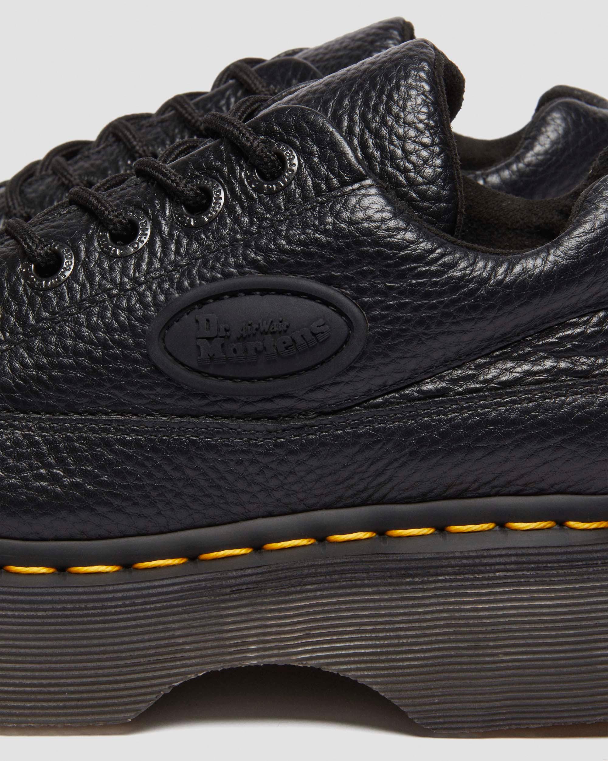 BUZZ 5I Black Milled Nappa