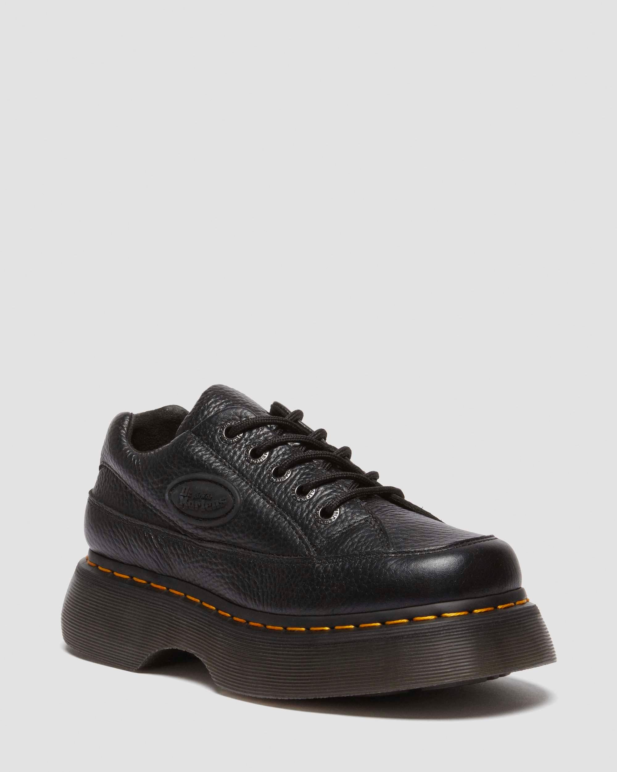 BUZZ 5I Black Milled Nappa