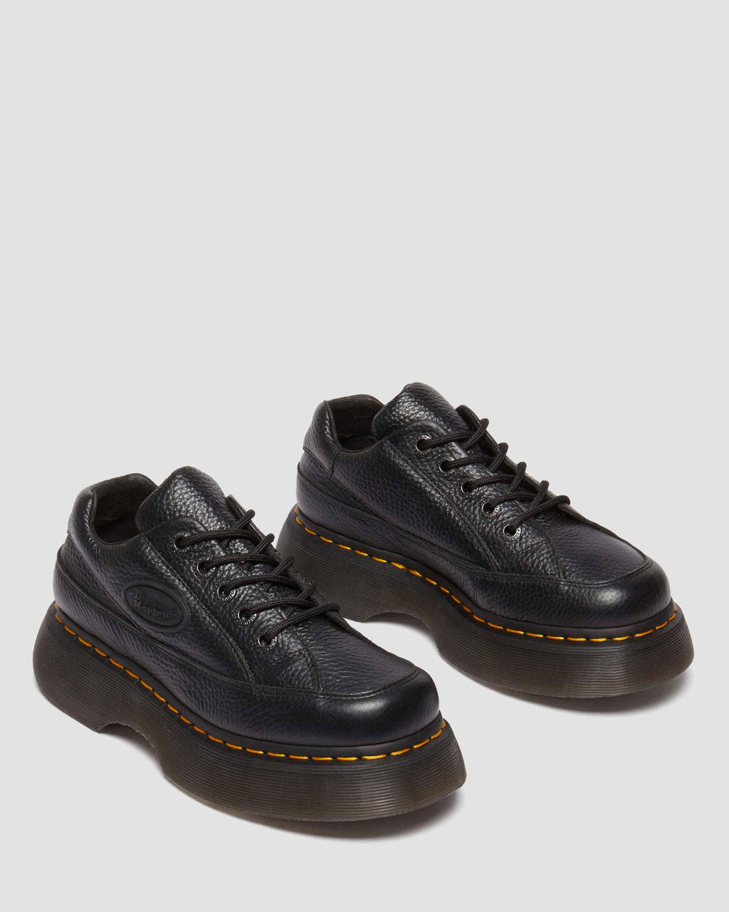 BUZZ 5I Black Milled Nappa