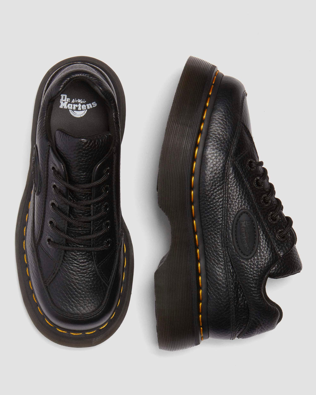 BUZZ 5I Black Milled Nappa
