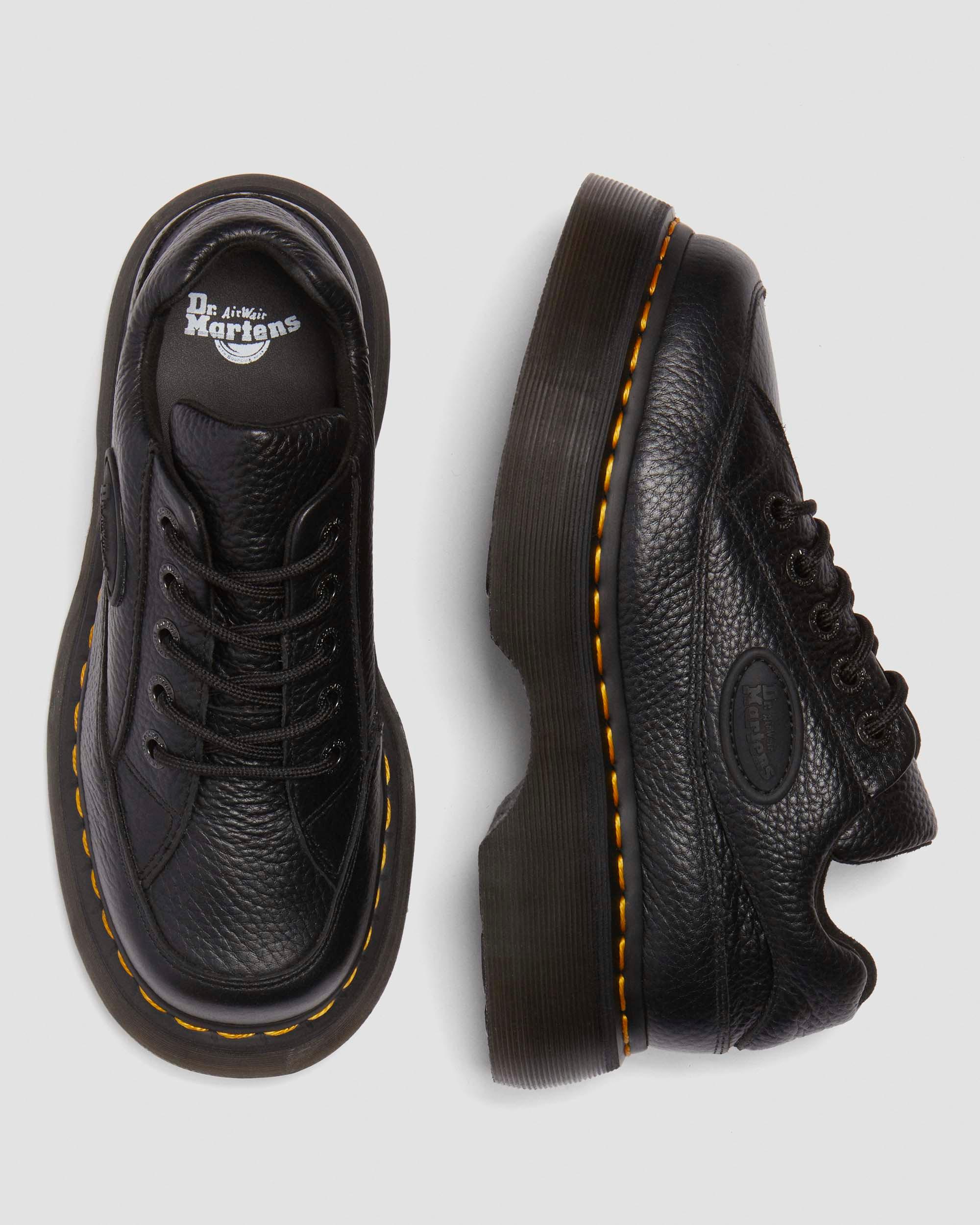 BUZZ 5I Black Milled Nappa