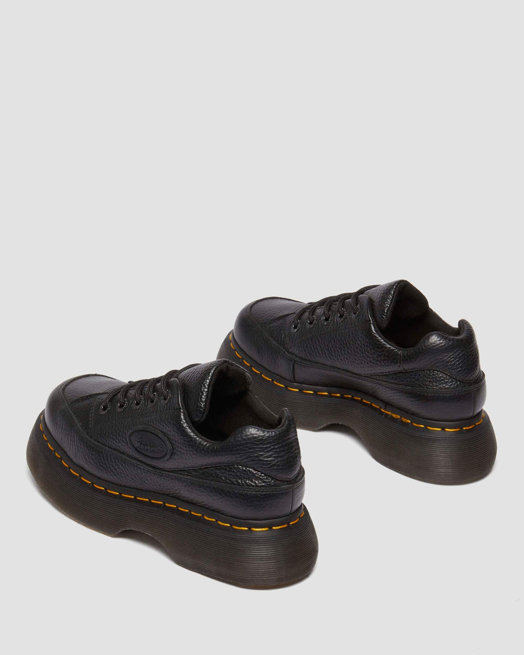 BUZZ 5I Black Milled Nappa