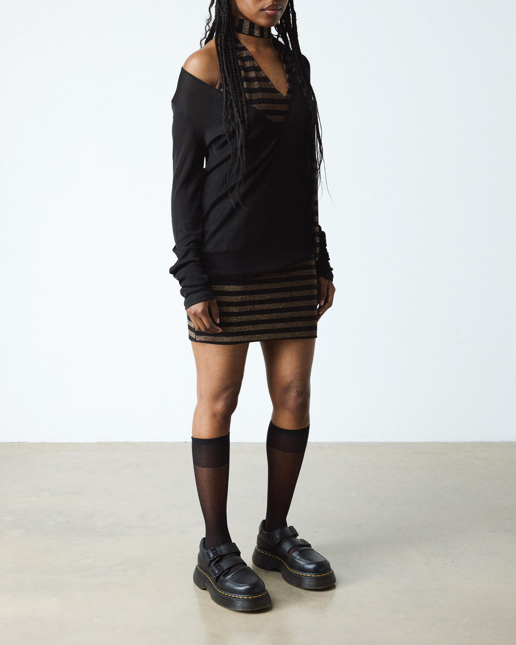BUZZ MJ Black Milled Nappa