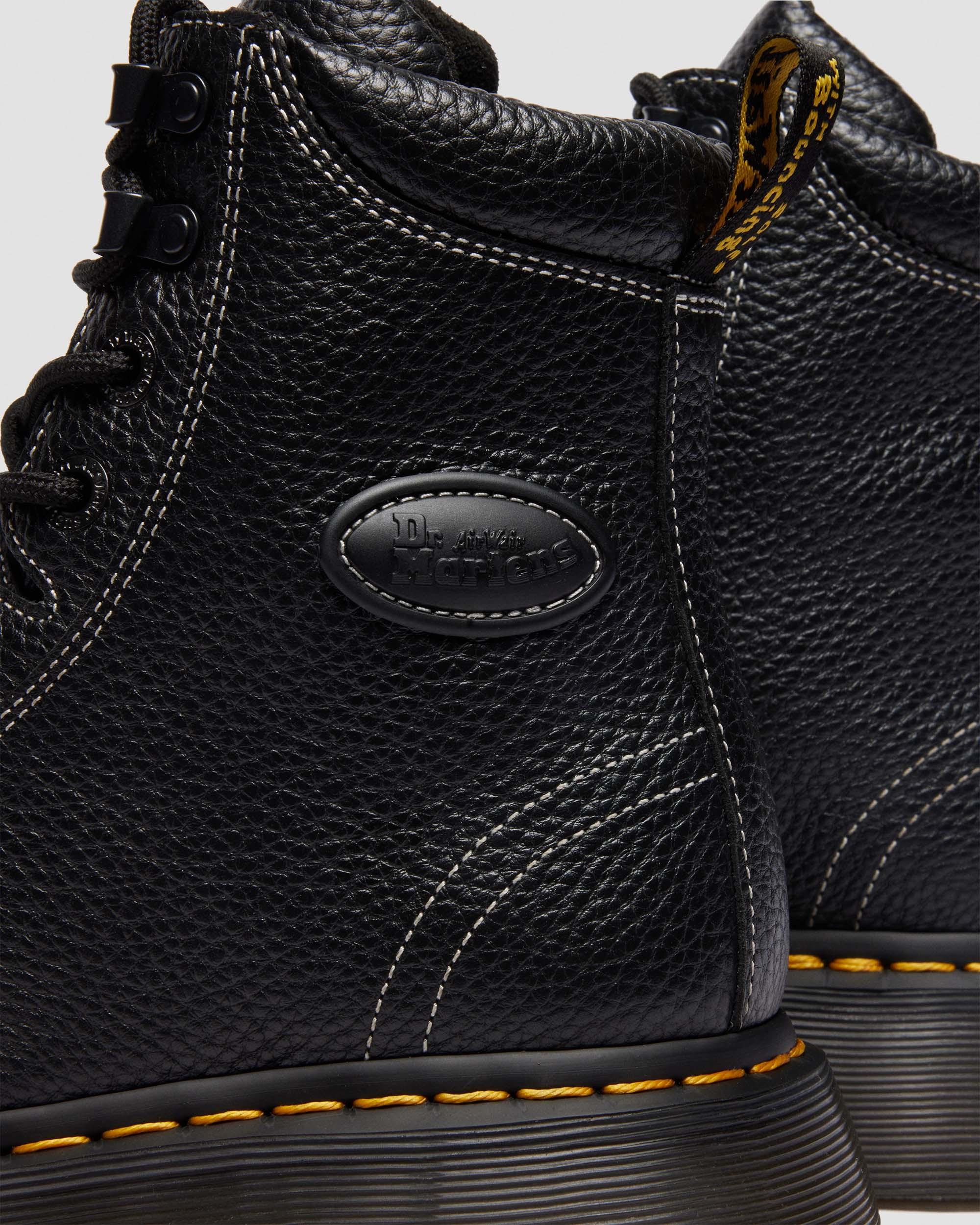 BUZZ 8I Black Milled Nappa