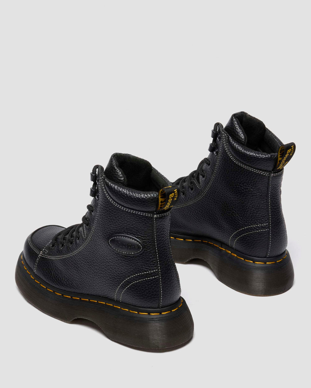 BUZZ 8I Black Milled Nappa