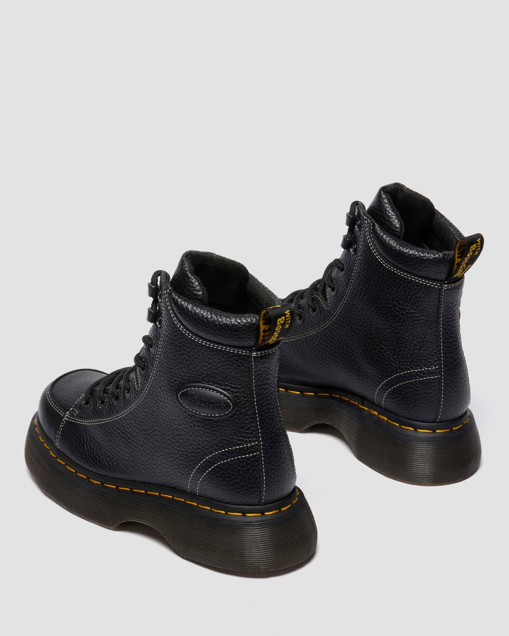 BUZZ 8I Black Milled Nappa