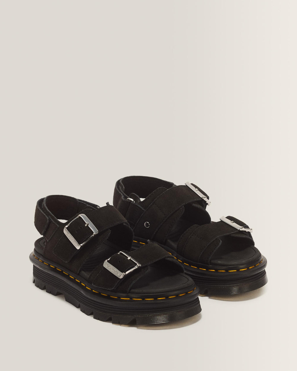 Sandalias Zebzag de ante en Black