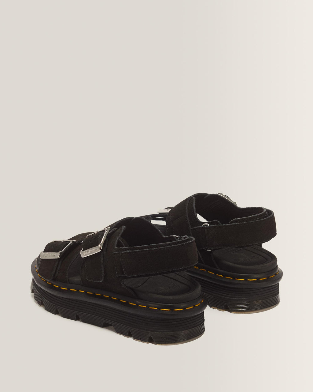 Sandalias Zebzag de ante en Black