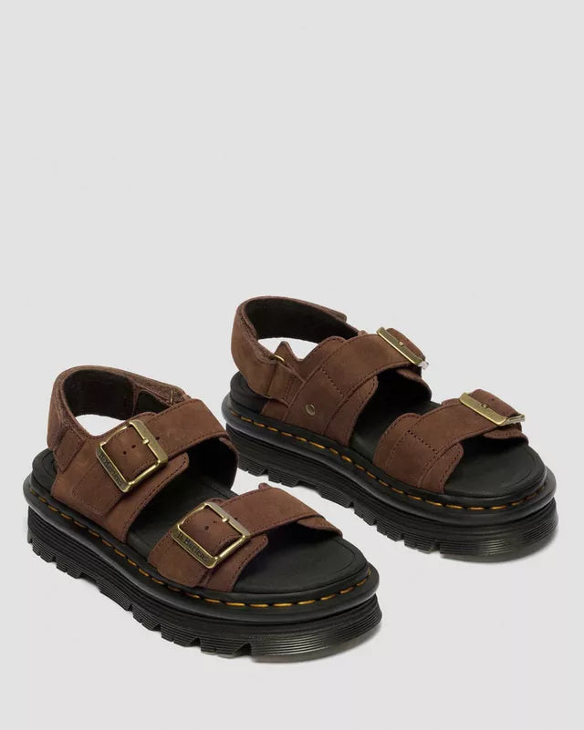 Sandalias con plataforma Zebzag de Nubuck