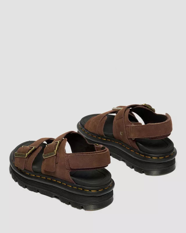 Sandalias con plataforma Zebzag de Nubuck