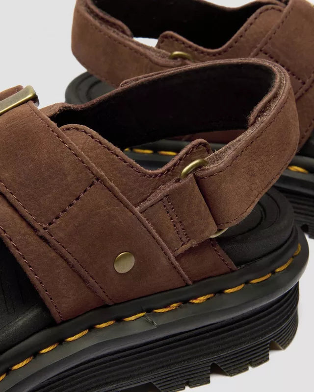 Sandalias con plataforma Zebzag de Nubuck