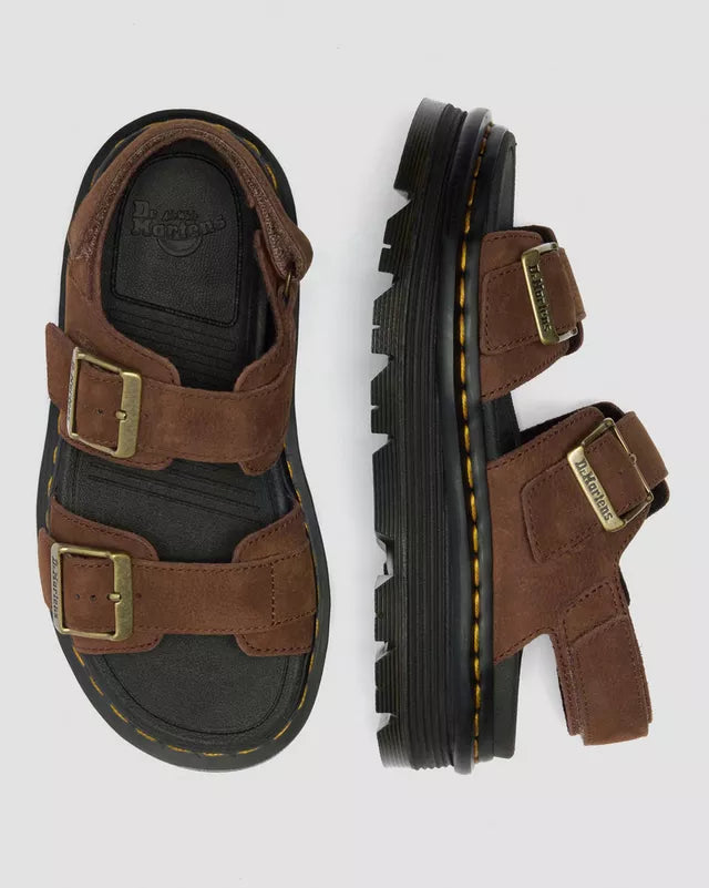 Sandalias con plataforma Zebzag de Nubuck