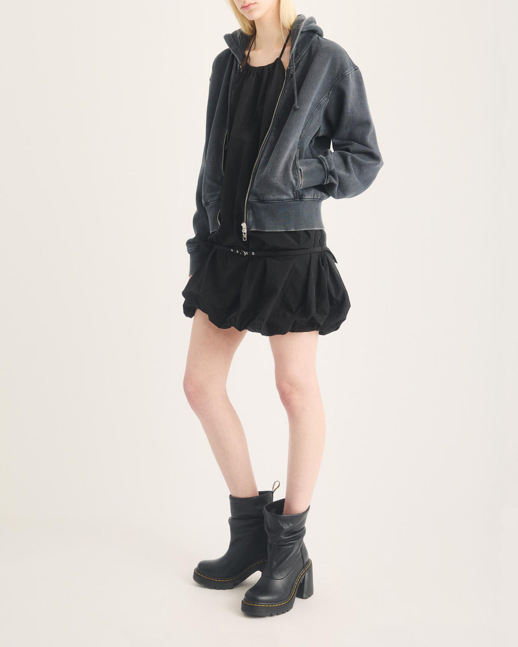 Botas Kasey Lo de piel Virginia en Black