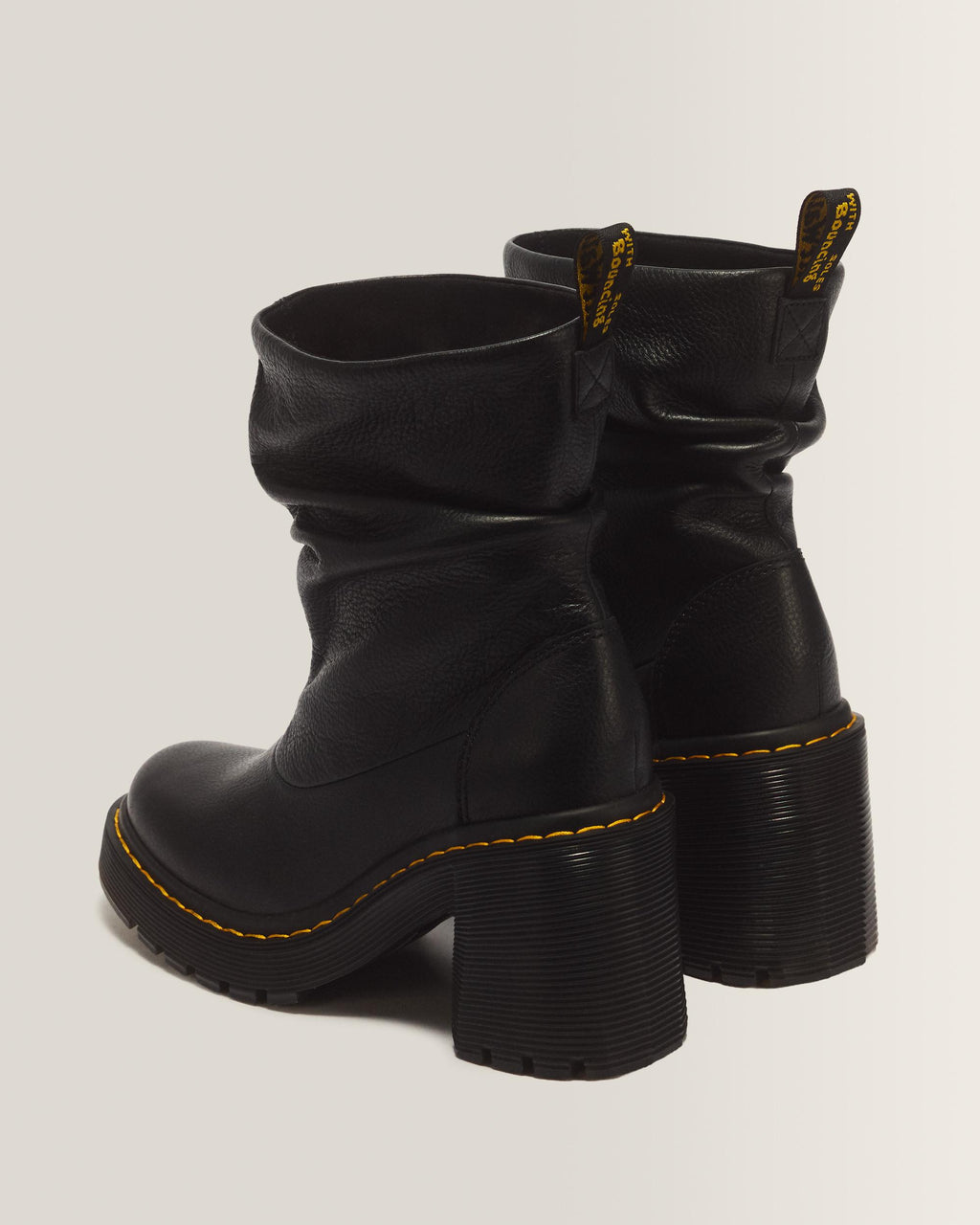 Botas Kasey Lo de piel Virginia en Black