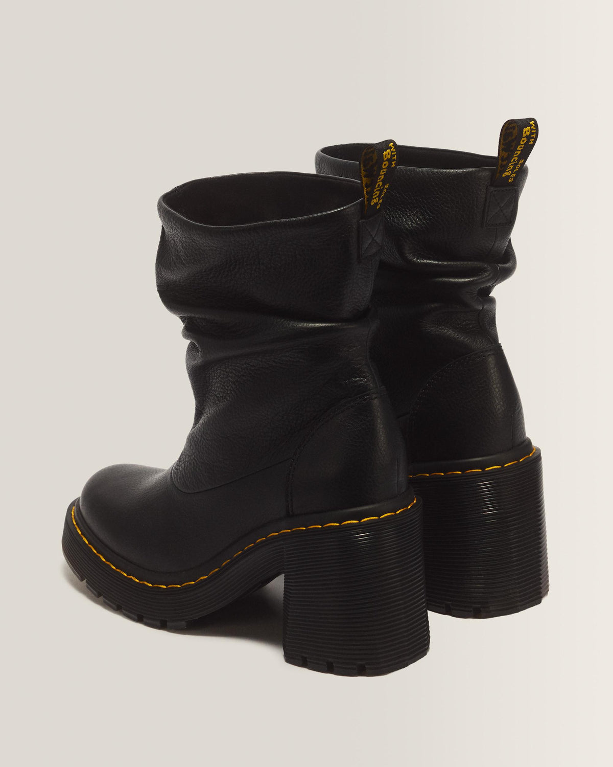 Botas Kasey Lo de piel Virginia en Black