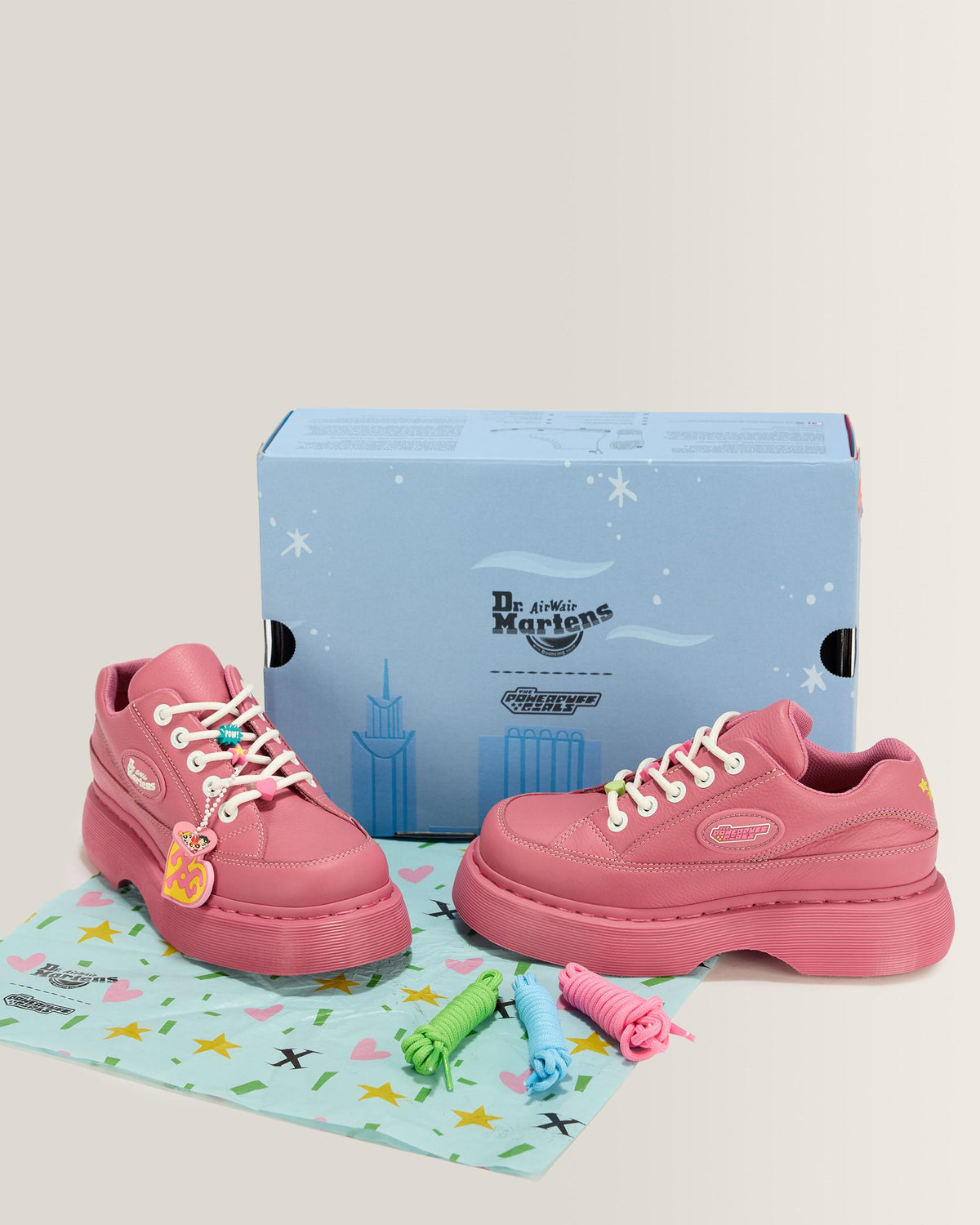 Zapatos Buzz 5i Powerpuff Girls en DMS Pink