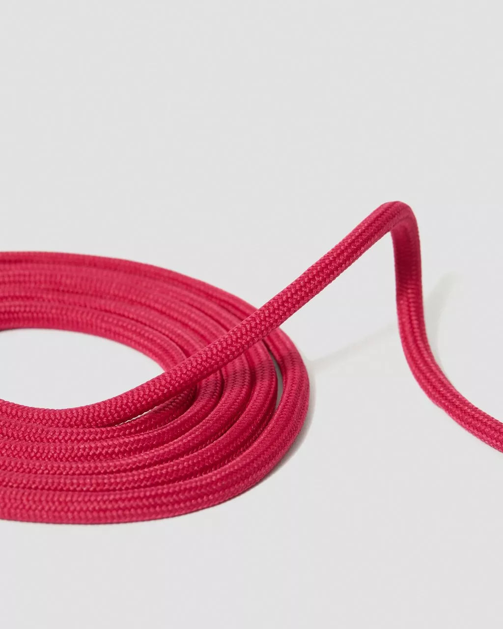 Cordones redondos rosas de 140 cm (8-10 ojales)