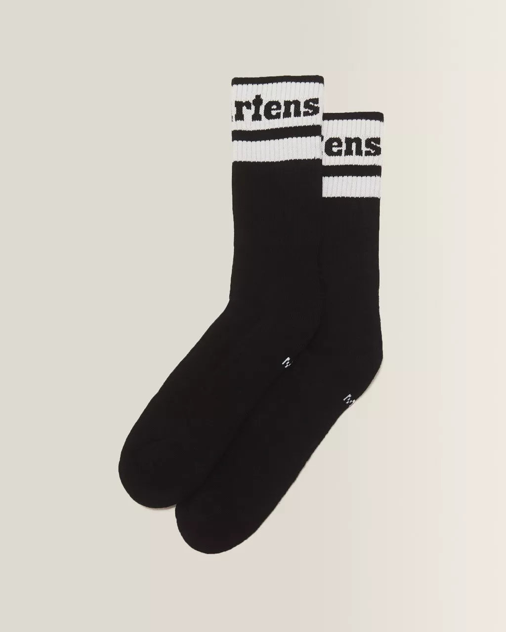 Medias Athletic negras con logo