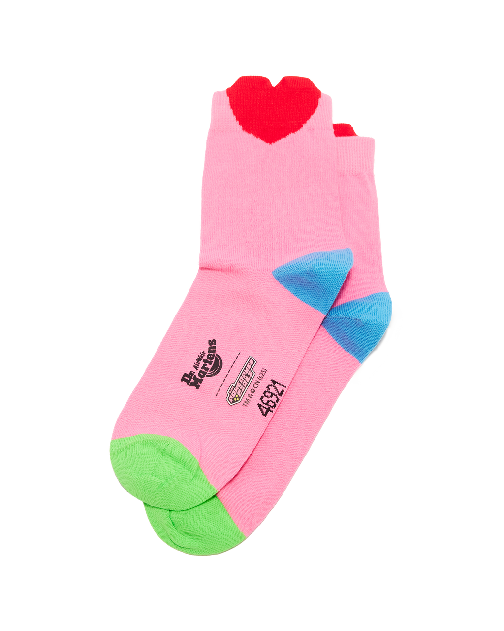 Calcetines Powerpuff Girls de jacquard con corazón