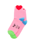 Calcetines Powerpuff Girls de jacquard con corazón
