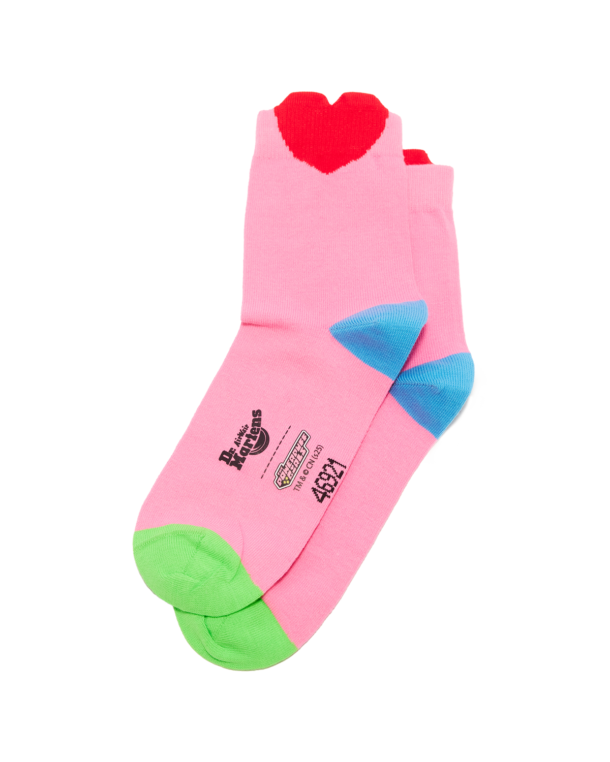 Calcetines Powerpuff Girls de jacquard con corazón